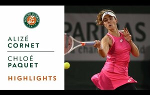 Alizé Cornet vs Chloé Paquet